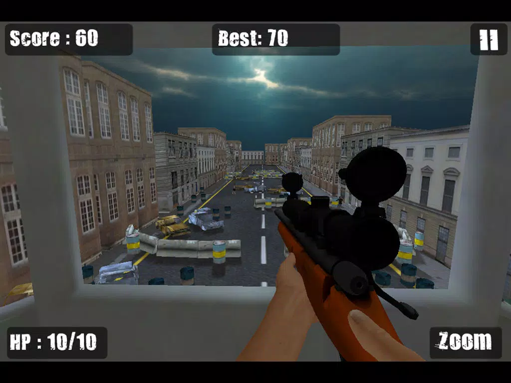 Zombie Sniper Killing Game iPad  سکرین شاٹس
