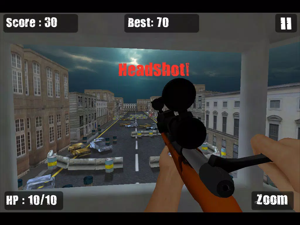Zombie Sniper Killing Game iPad  سکرین شاٹس