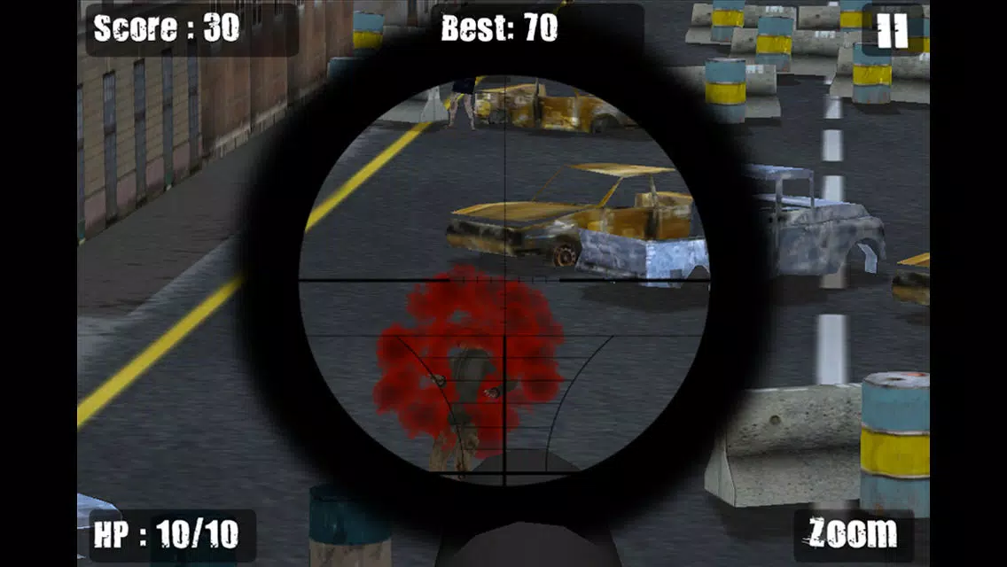 Zombie Sniper Killing Game سکرین شاٹس