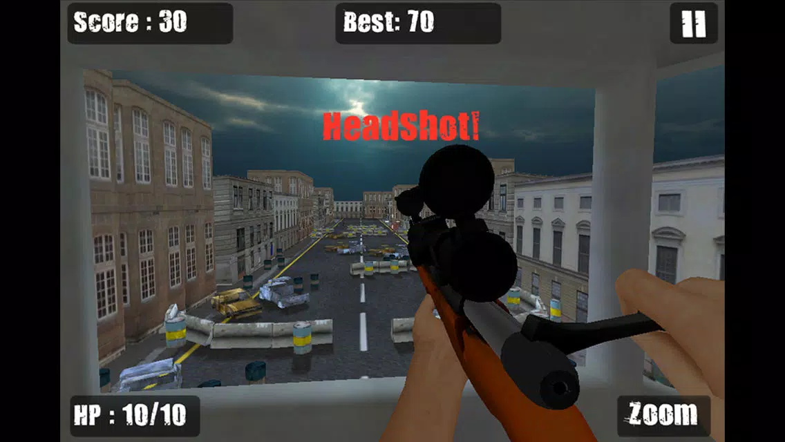 Zombie Sniper Killing Game سکرین شاٹس