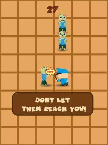Tangkapan layar Police Vs Zombies iPad 
