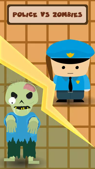 Tangkapan layar Police Vs Zombies