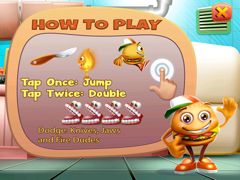 Скриншоты Burger Diner Run iPad 