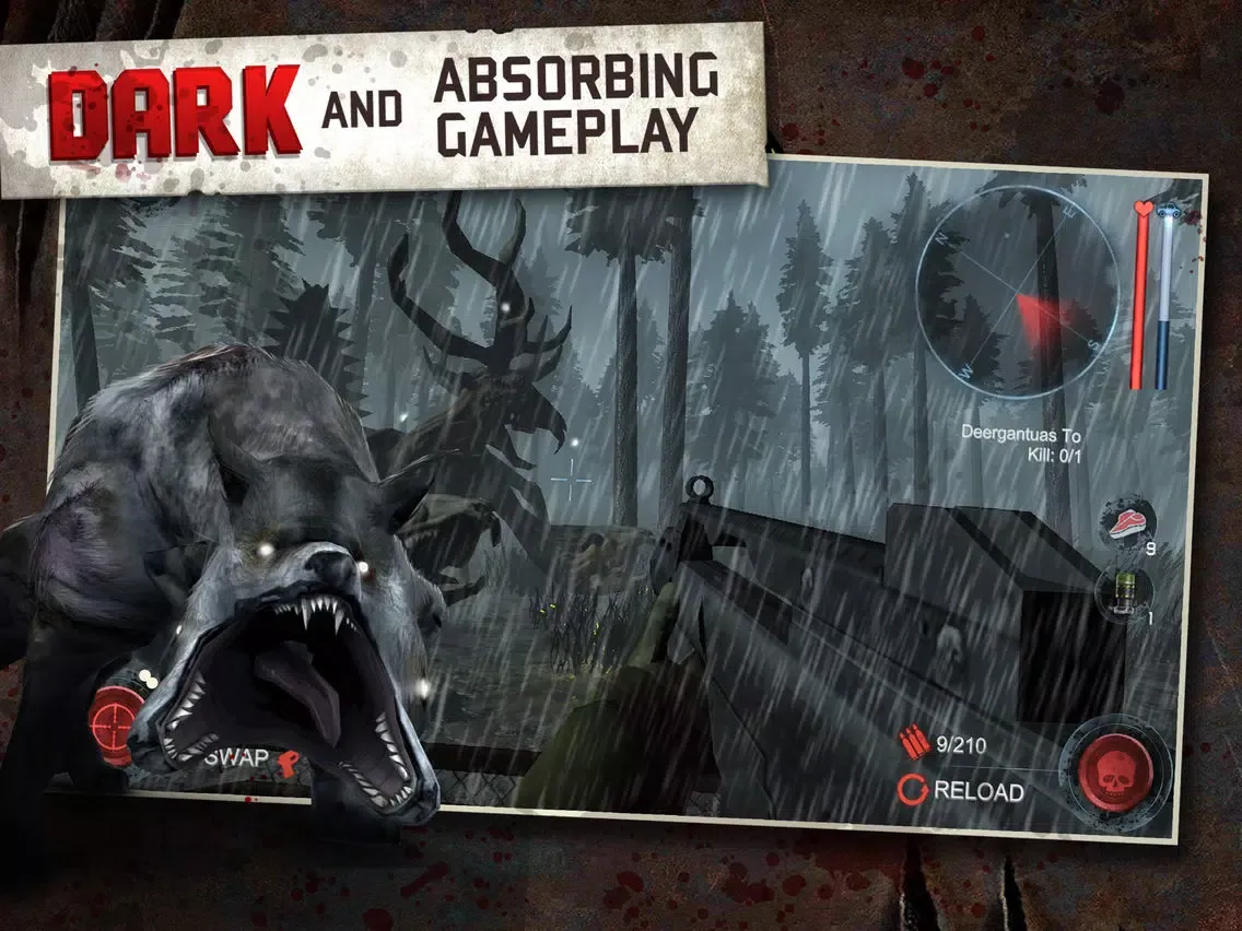 Dead Forest Zombie Deer Hunter iPad Screenshots