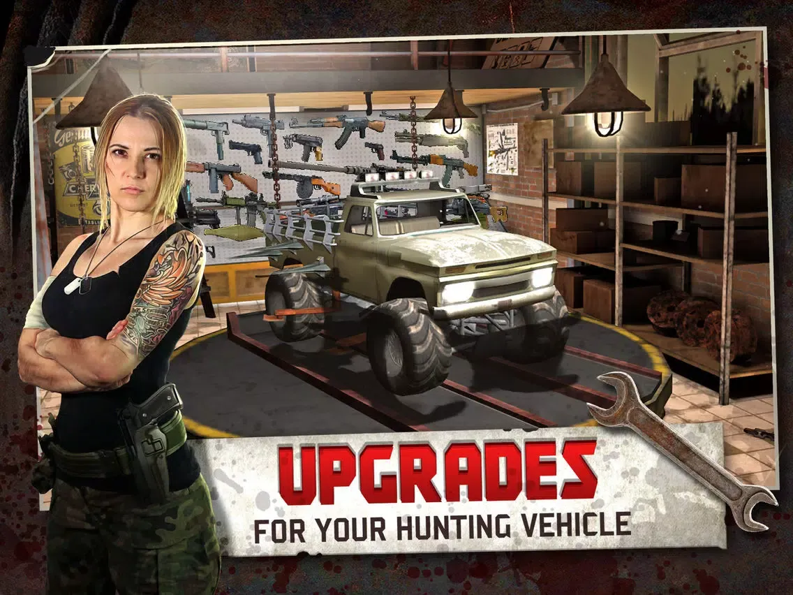 Dead Forest Zombie Deer Hunter iPad Screenshots