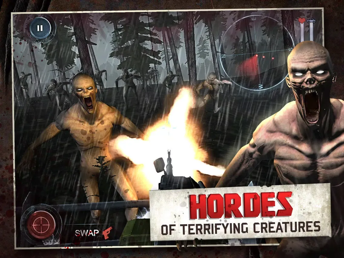 Dead Forest Zombie Deer Hunter iPad Screenshots