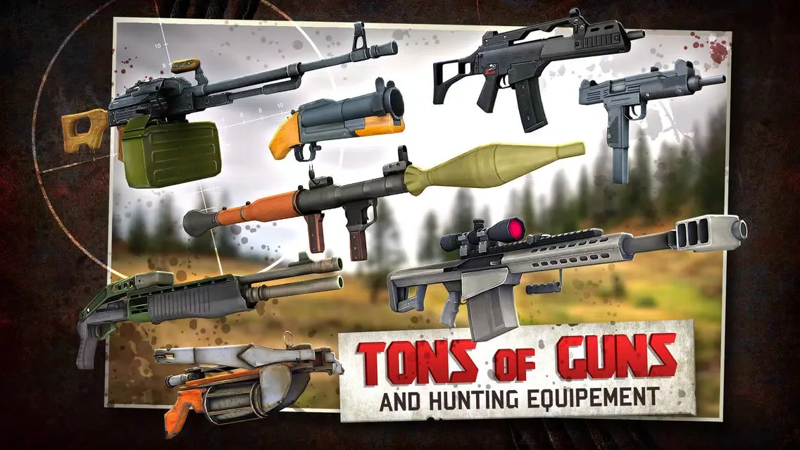 Dead Forest Zombie Deer Hunter Screenshots