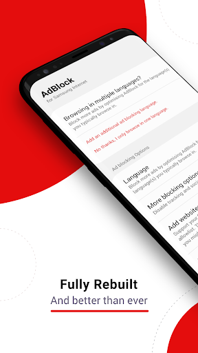 AdBlock for Samsung Internet Screenshots