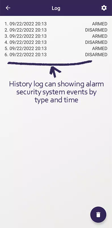 Anti theft mobile alarm Screenshots