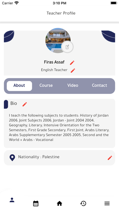 Tangkapan layar EzyDars Teachers