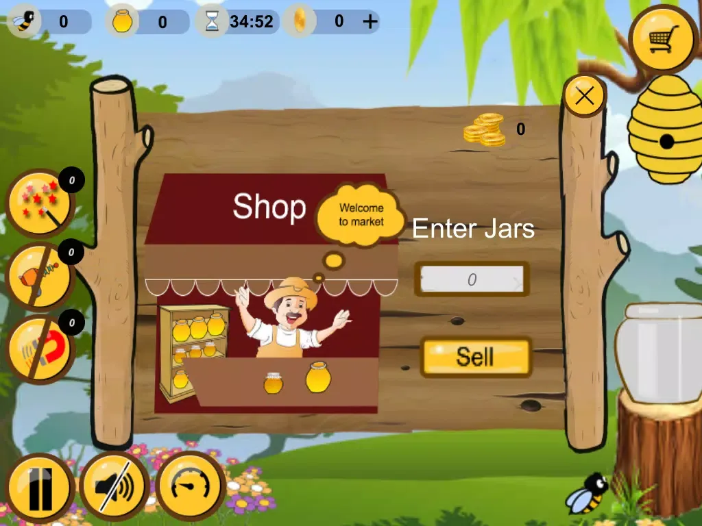 Capturas de tela do Bee Swarm iPad 