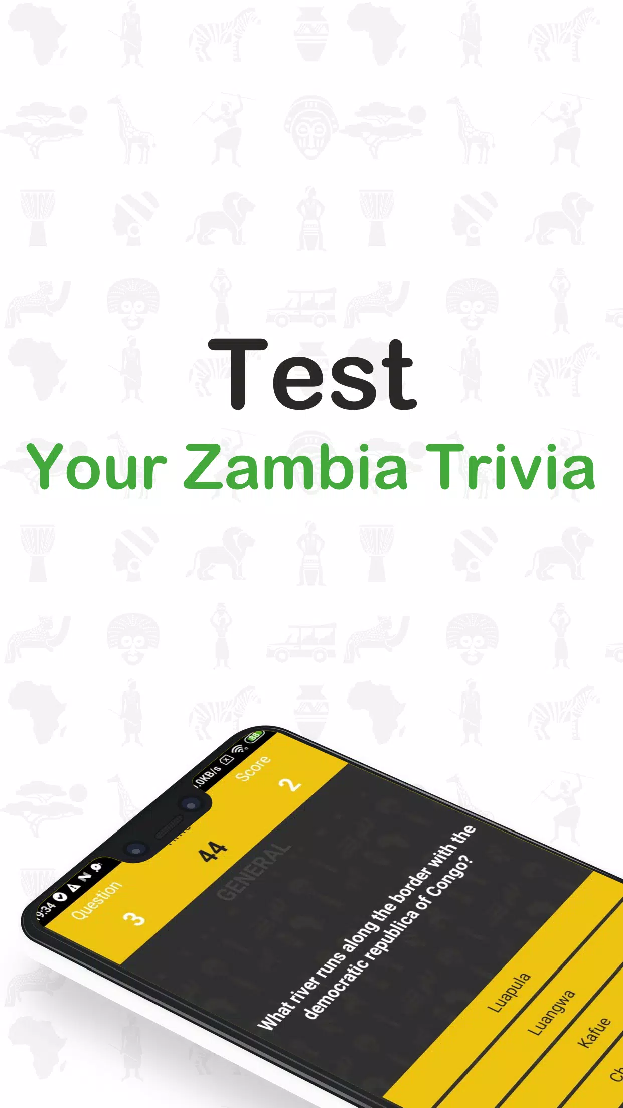 Trivia Africa Zambia Screenshots