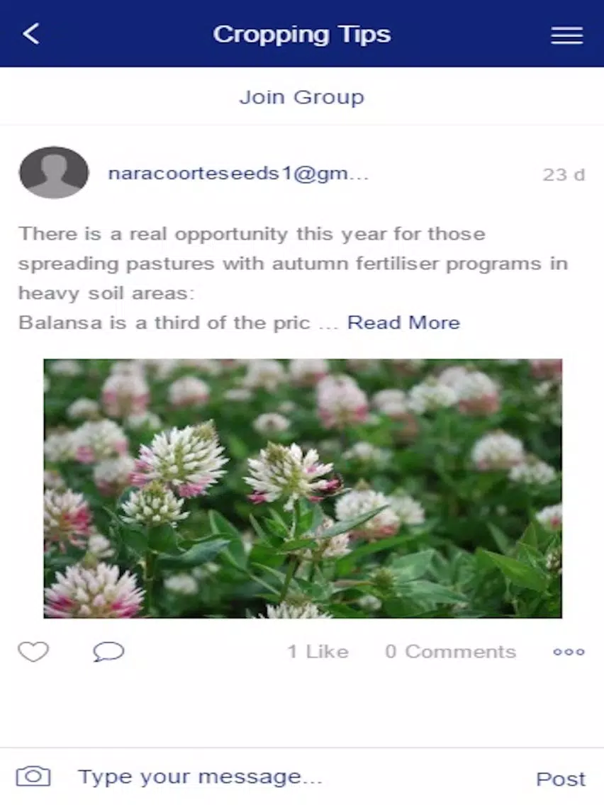Naracoorte Seeds iPad Screenshots