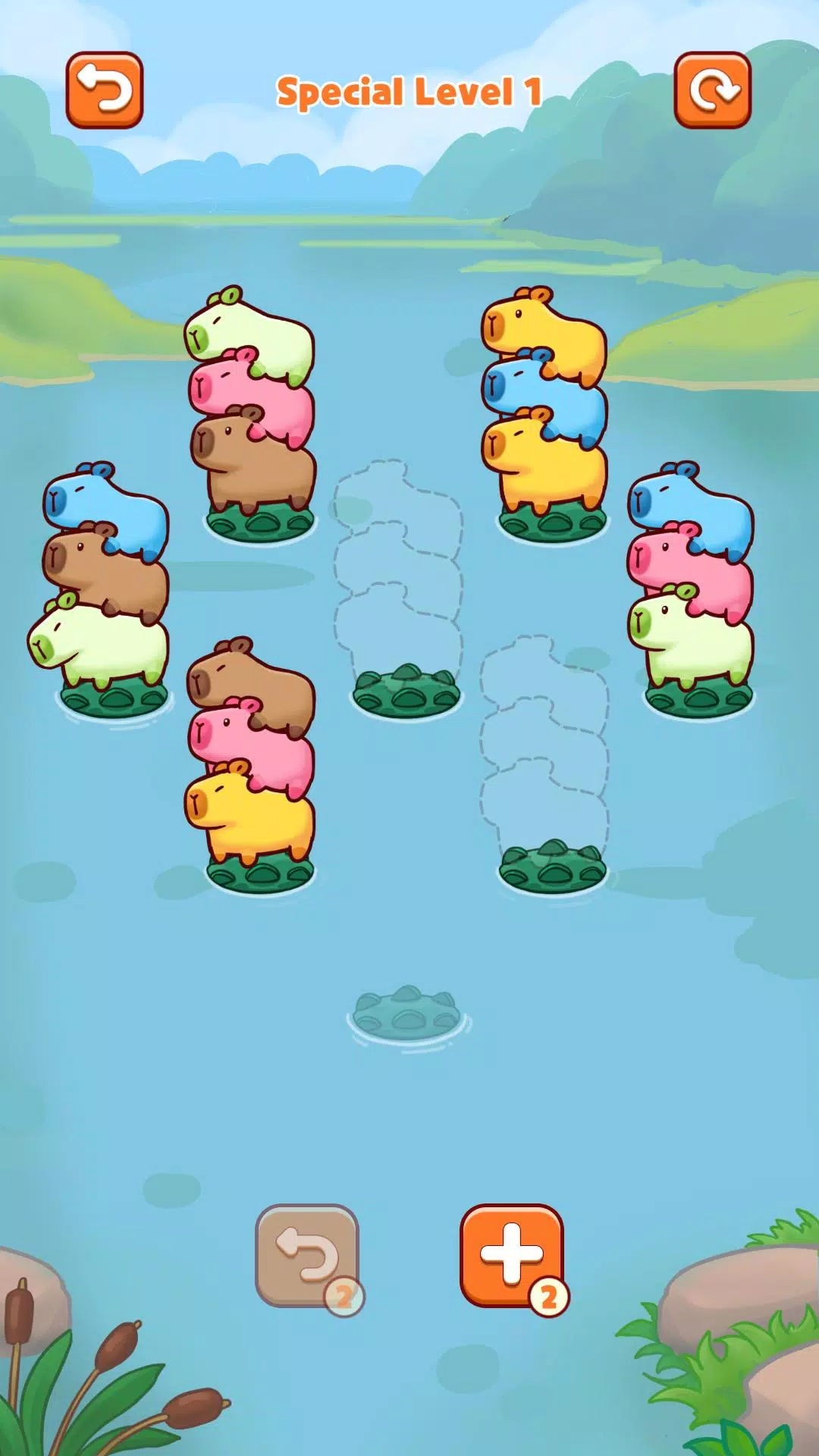Capybara Sort Screenshots