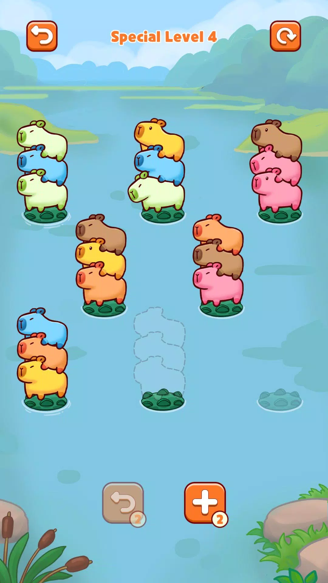 Capybara Sort Screenshots