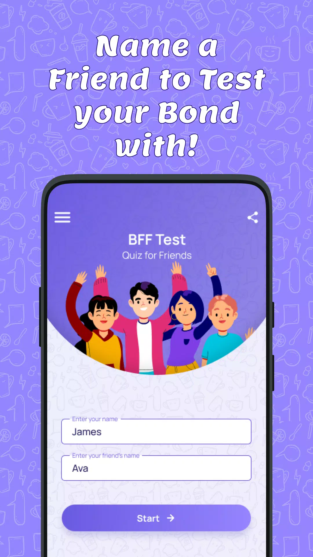 BFF Test Screenshots
