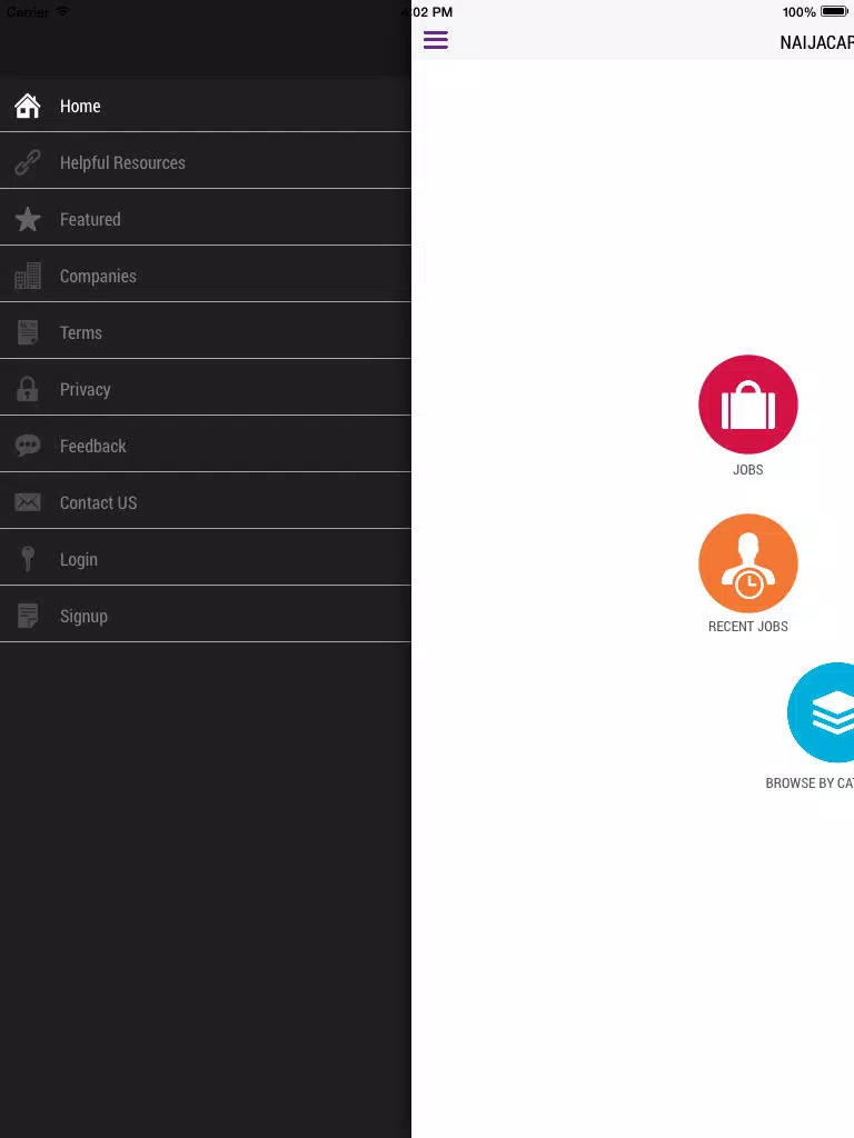 Naija Careers iPad Screenshots