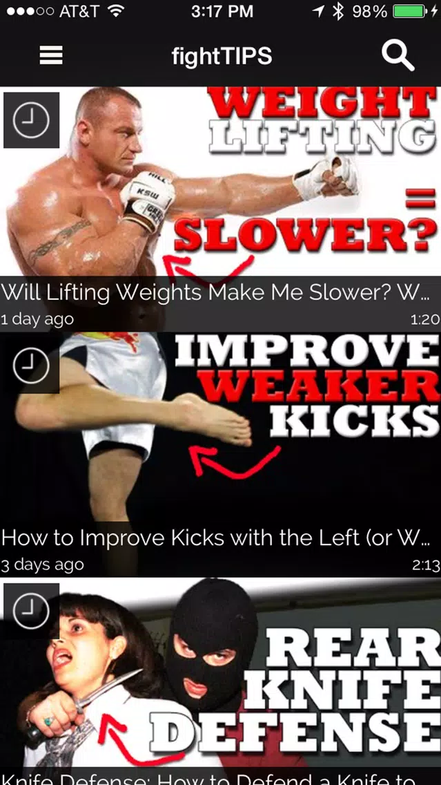 fightTIPS Self Defense Guides Screenshots