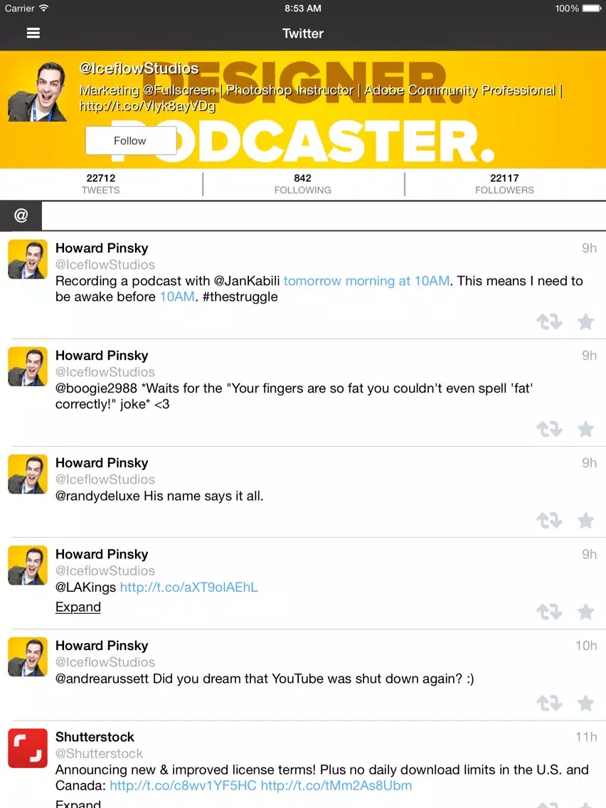 Video Tutorials for Photoshop iPad Screenshots