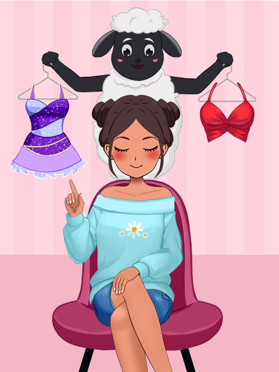 Ảnh chụp màn hình của Left Or Right: Anime Dress Up iPad