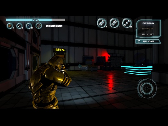 Ảnh chụp màn hình của DecayZ: Dead in Space Survival iPad 