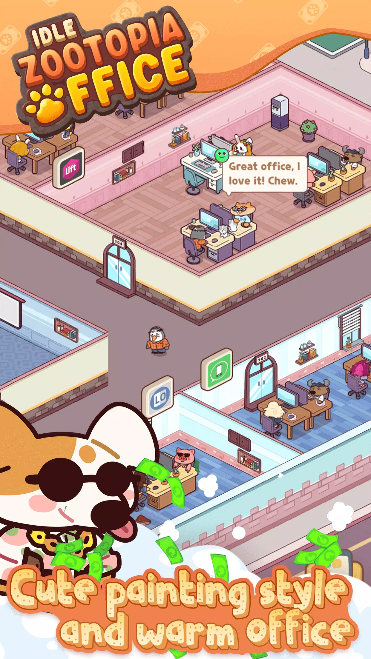 Idle Zootopia Office Screenshots