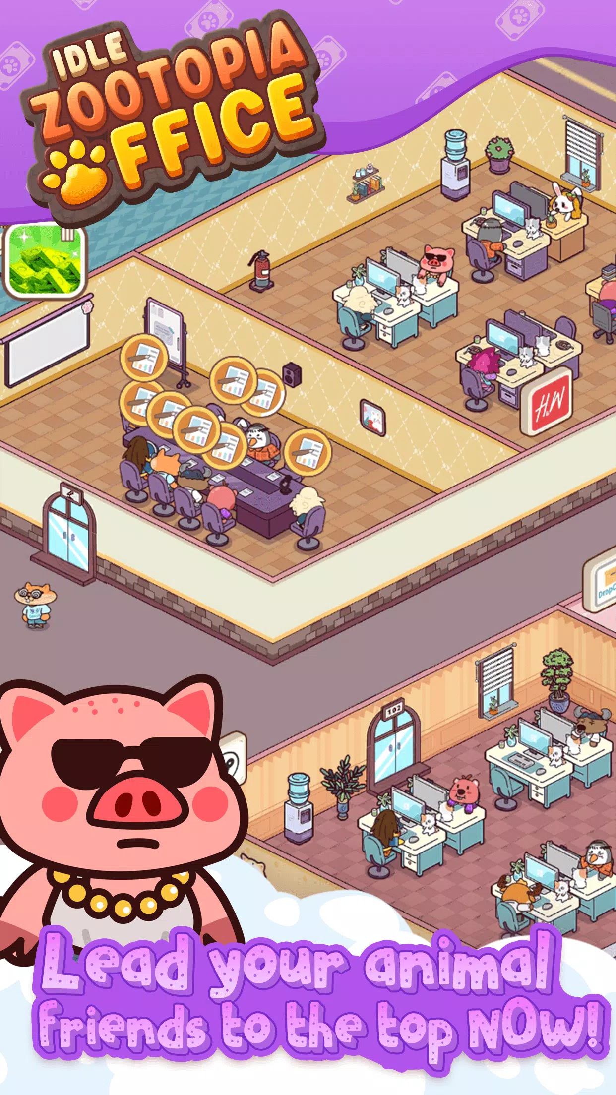 Idle Zootopia Office Screenshots