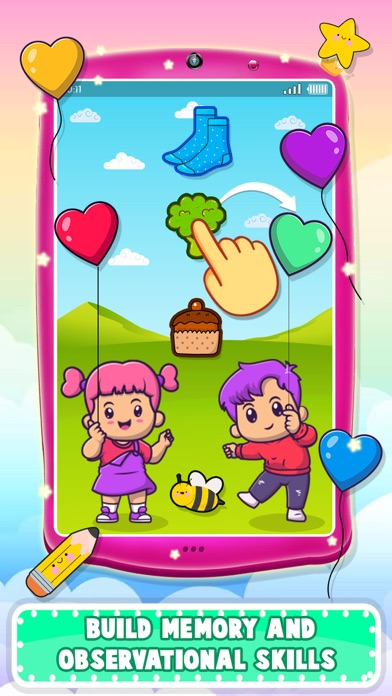 Capturas de tela do Pink Princess Phone for Girls