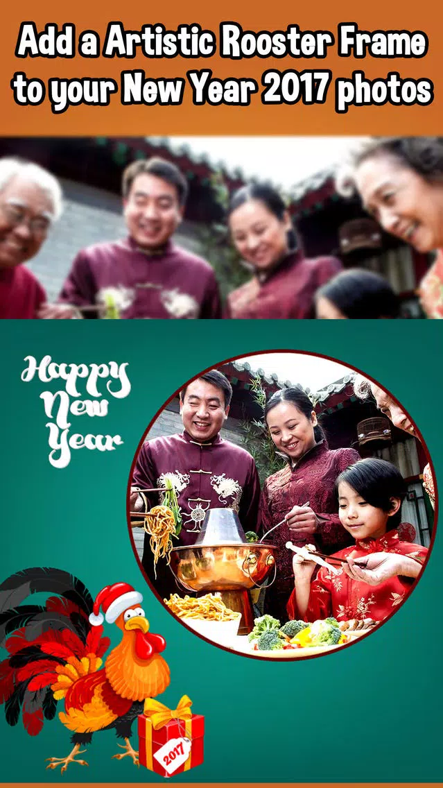 Chinese New Year Frames Photo Editor & Collage Screenshots