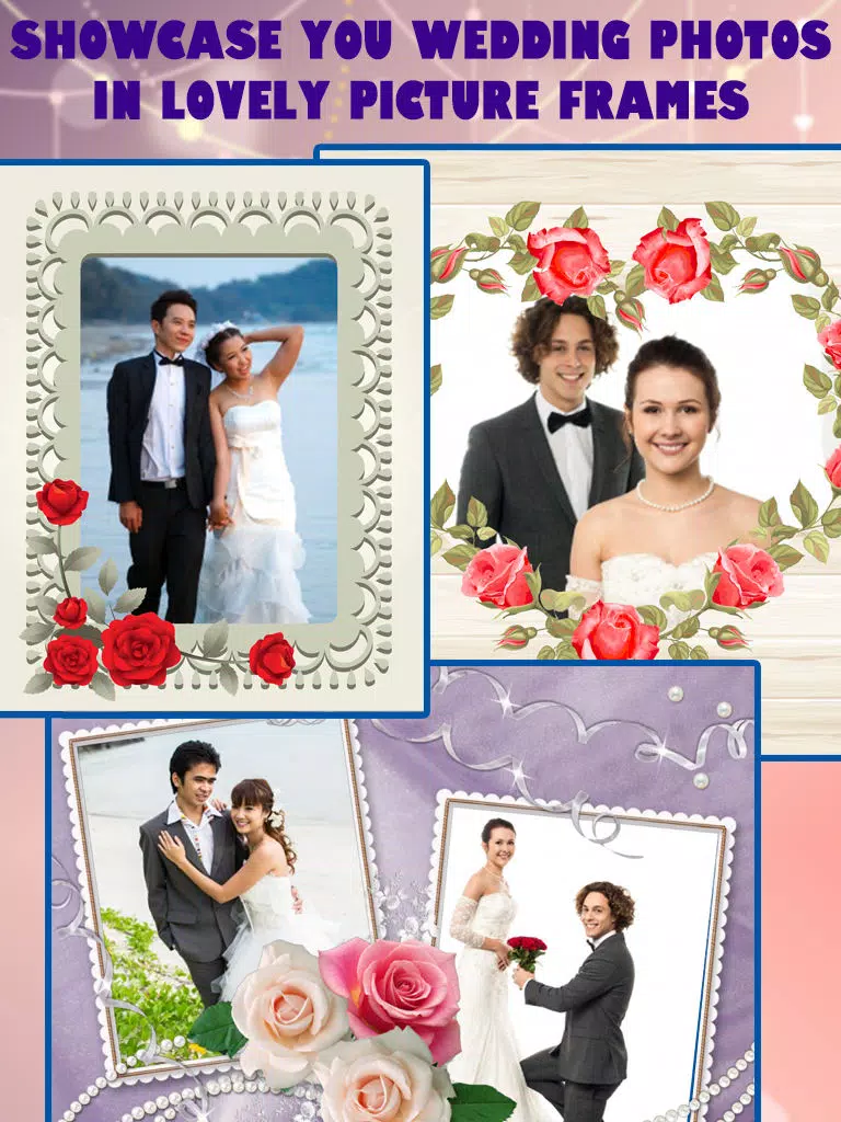 Wedding Frames Photo Editor iPad سکرین شاٹس