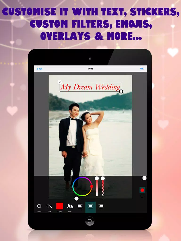 Wedding Frames Photo Editor iPad سکرین شاٹس