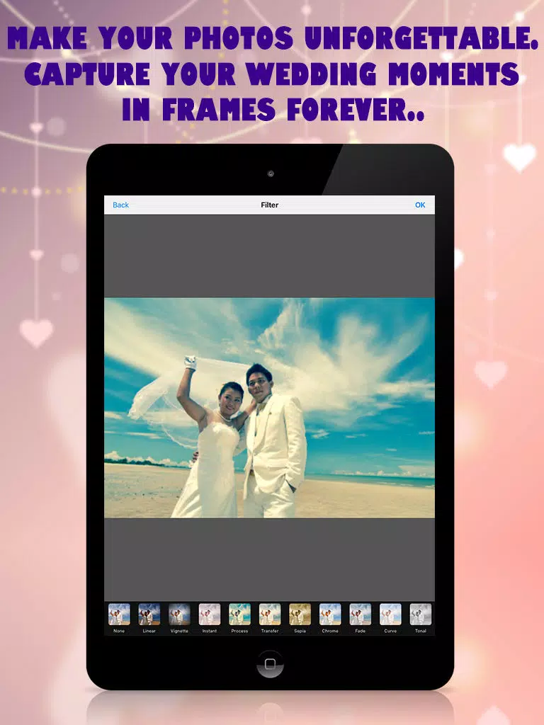 Wedding Frames Photo Editor iPad سکرین شاٹس