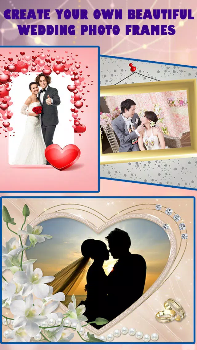 Wedding Frames Photo Editor سکرین شاٹس