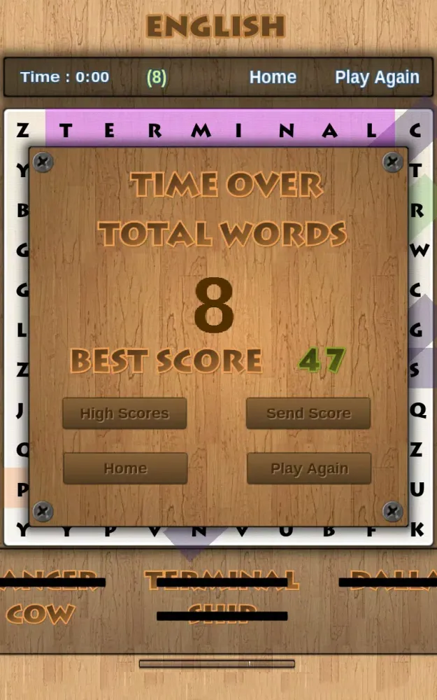Word Search Survival Screenshots