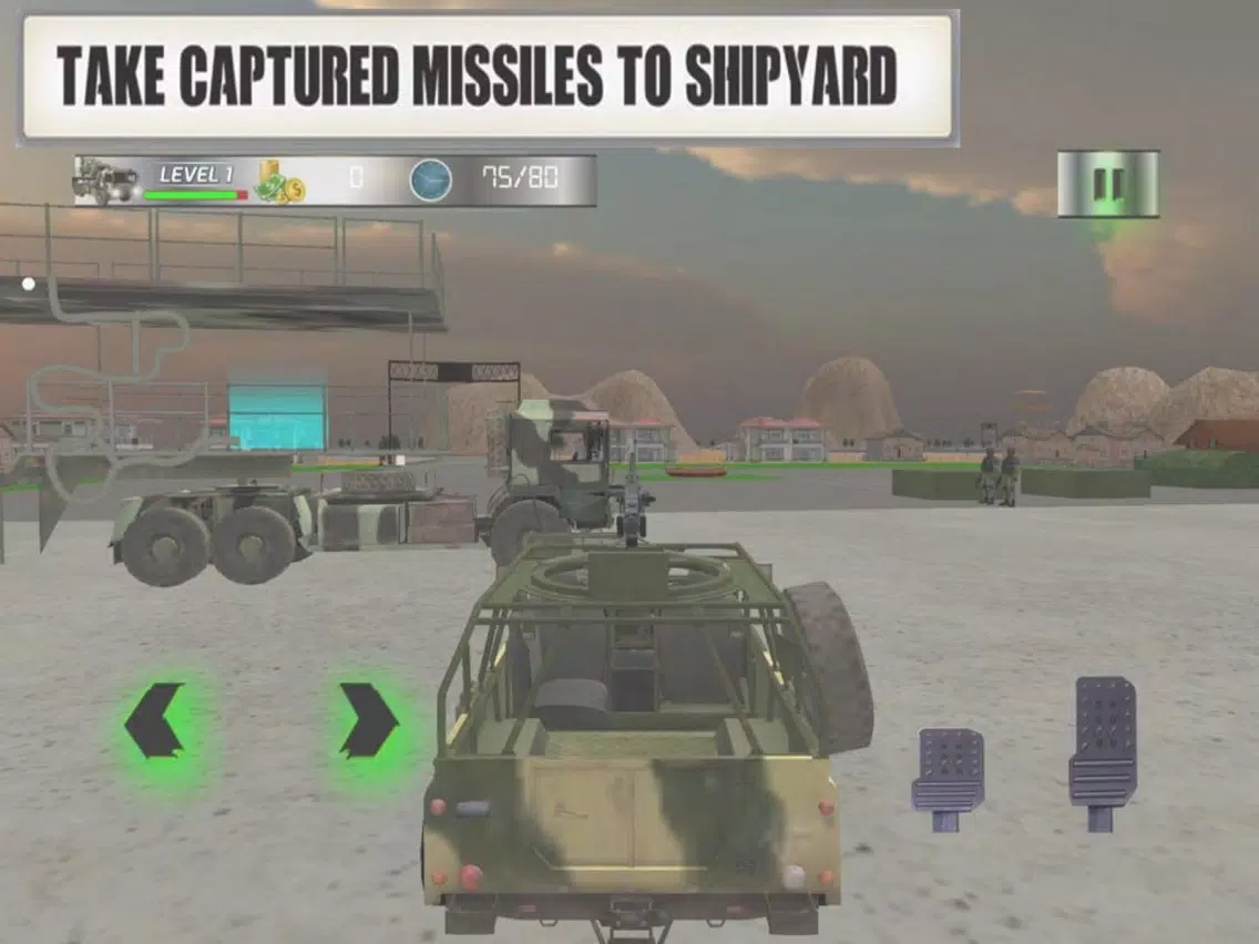 Driving Army Cargo US iPad Screenshots