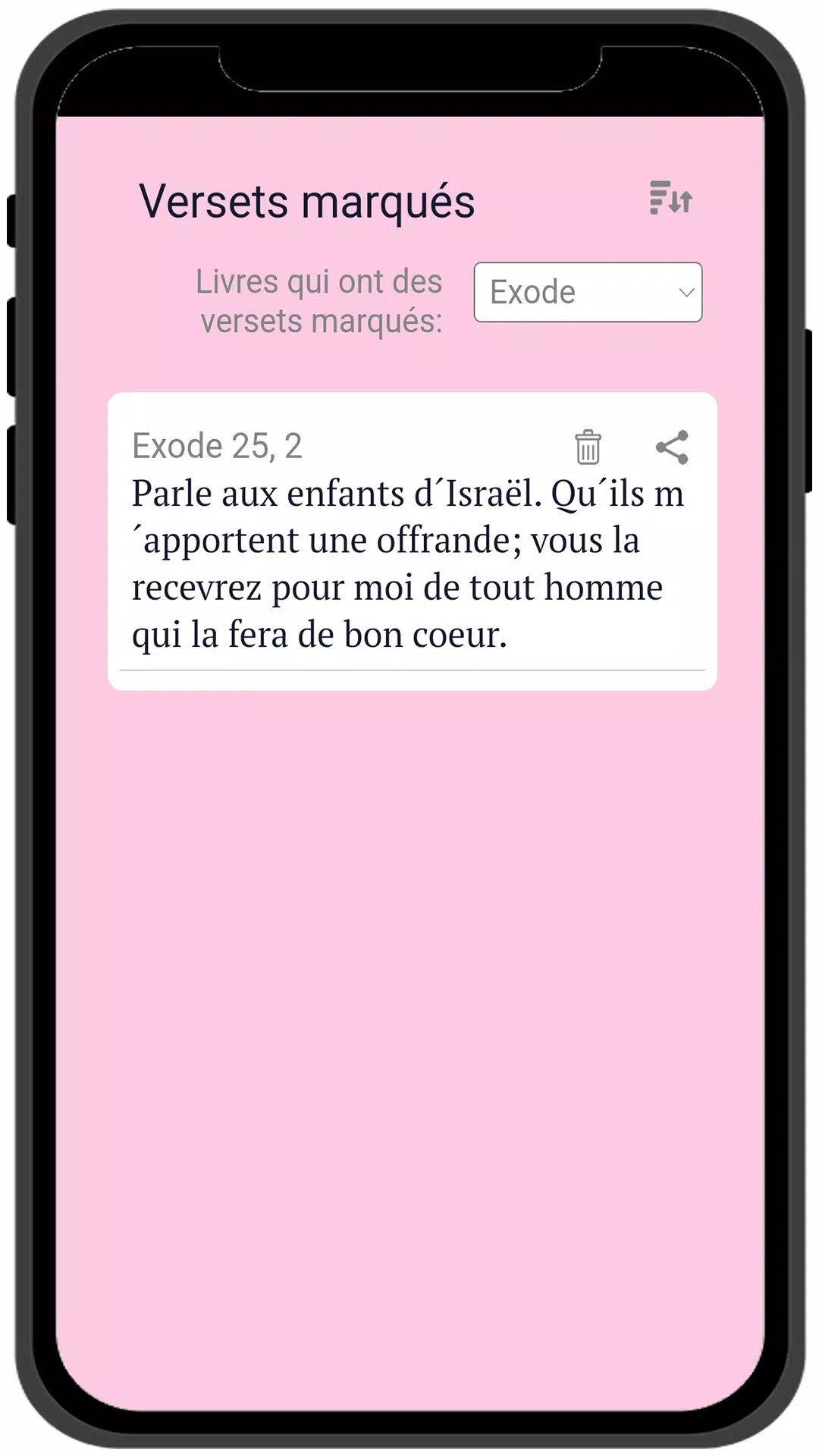 Bible pour la Femme Screenshots