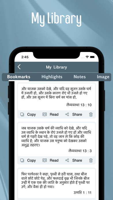 Hindi Bible offline Screenshots