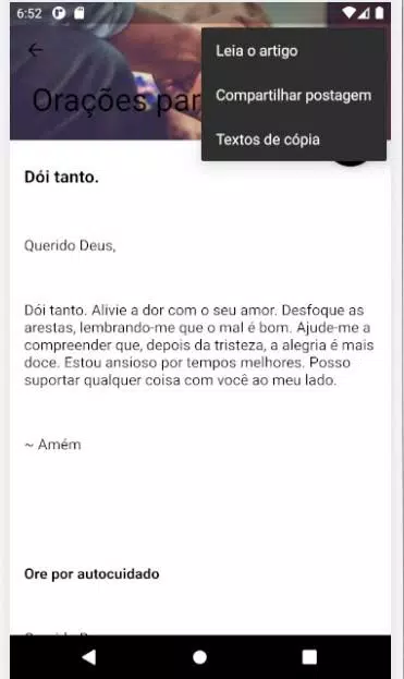 Daily Bible Verse with Prayer Screenshots