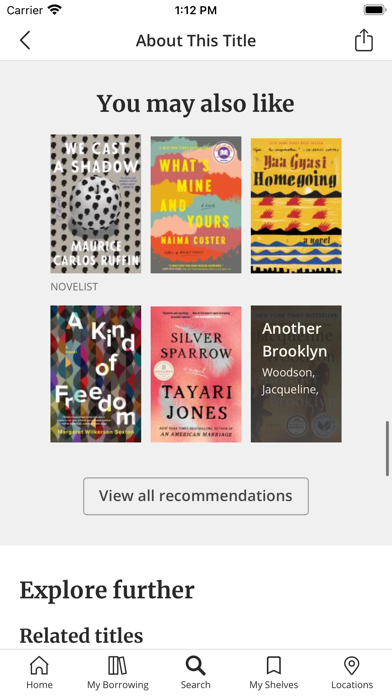 ArapApp / Arapahoe Libraries Screenshots