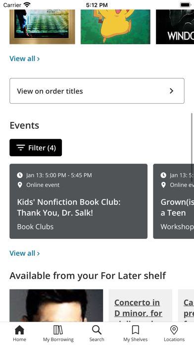 Chicago Public Library Screenshots