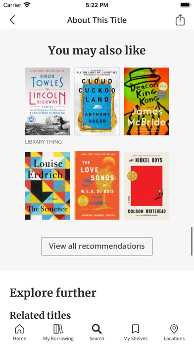 Chicago Public Library Screenshots