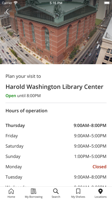 Chicago Public Library Screenshots