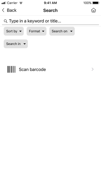 Gwinnett Library Screenshots