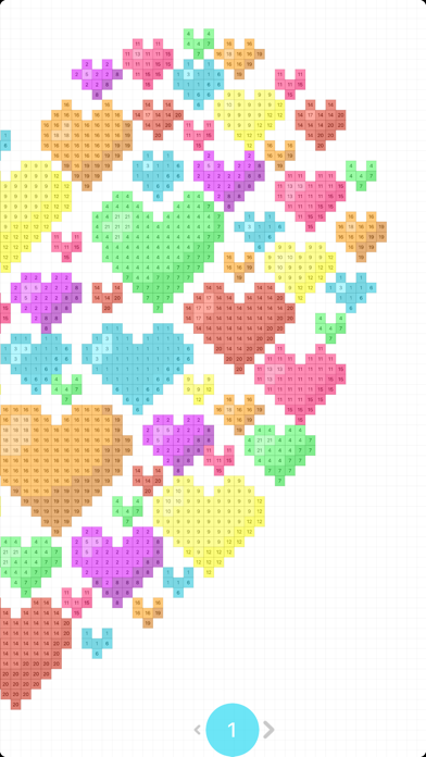 Pixel by Number Make Pixel Art Screenshots