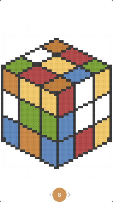 Pixel by Number Make Pixel Art Screenshots
