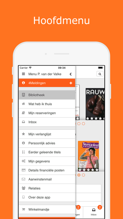 Bibliotheek Wise Screenshots