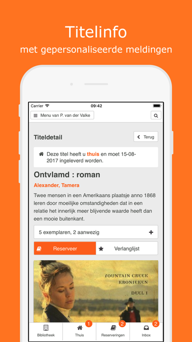 Bibliotheek Wise Screenshots