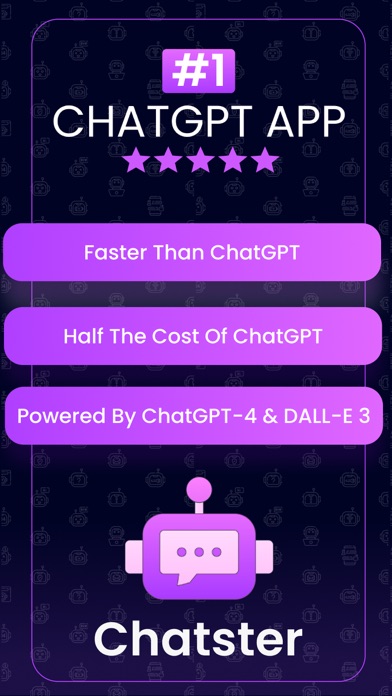 Chatster AI - Writing & Images Screenshots