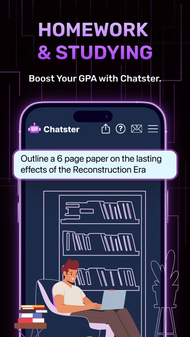 Chatster AI - Writing & Images Screenshots