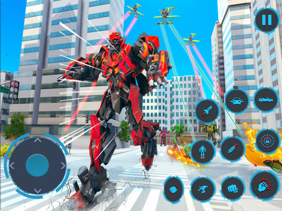 Screenshot di Superhero Robot Fighting Game iPad